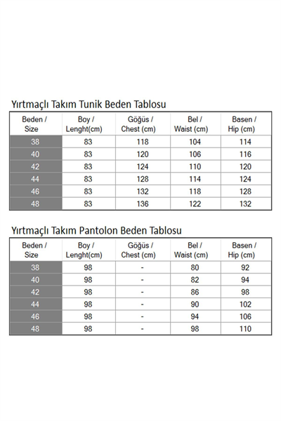 Yırtmaçlı Takım Kahverengi MSV19129