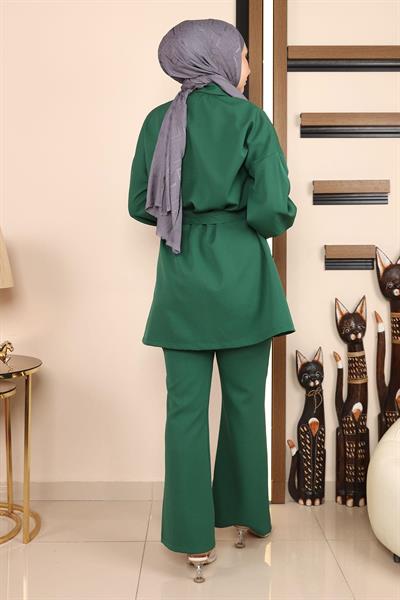 Yırtmaçlı Takım Zümrüt MSW19129-4