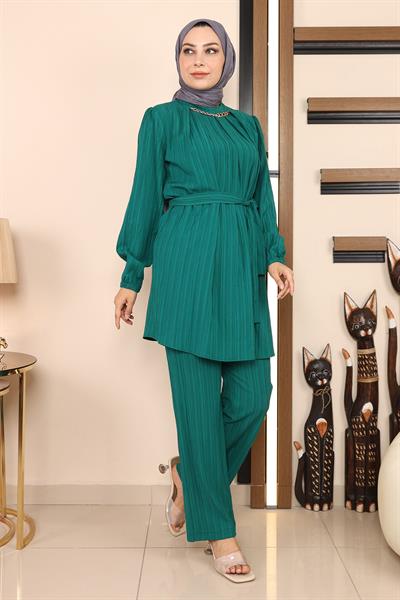 Zincir Detaylı Takım Zümrüt MSW19140