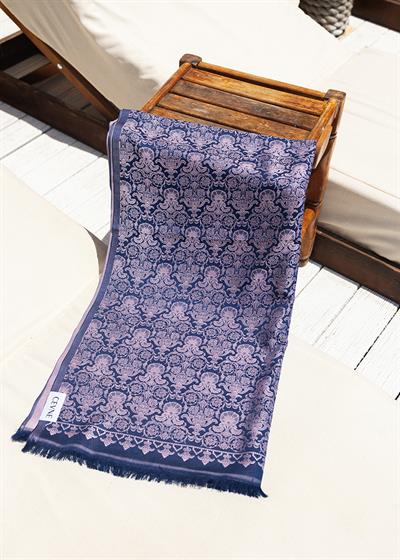 Calypso Pareo Lacivert Pembe 