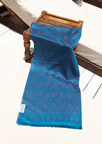 Calypso Pareo Mavi Kahve 