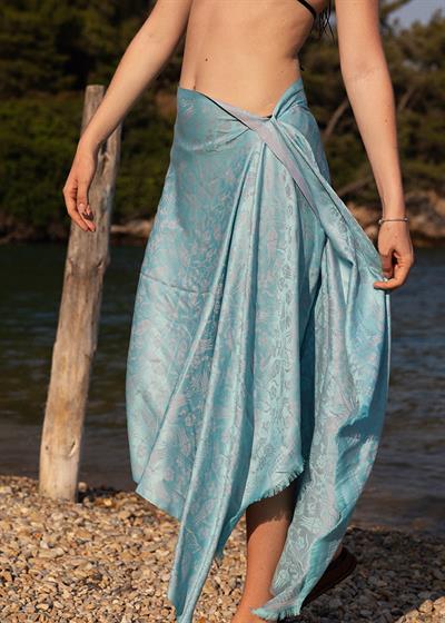 Lyra Pareo Turkuaz Gümüş 