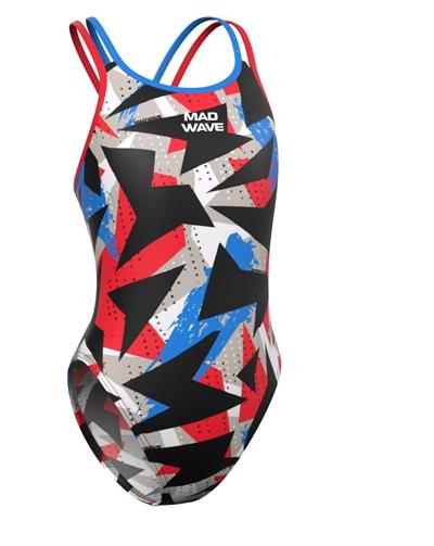 Mad Wave Crossback Kız Çocuk Mayosu
