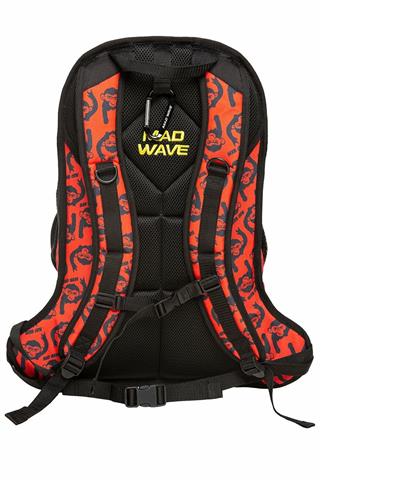 Mad Wave Lane Kırmızı Desenli Sırt Çantası