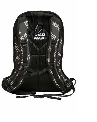 Mad Wave Siyah Desenli Lane Sırt Çantası