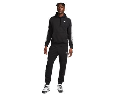 Nike Club Fleece GX Erkek Eşofman Takımı - Siyah/Beyaz