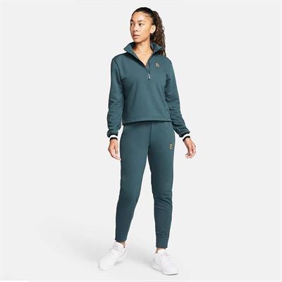 Nike Court Dri-FIT Heritage Fransız Havlu Kumaşı Kadın Tenis Eşofman Altı