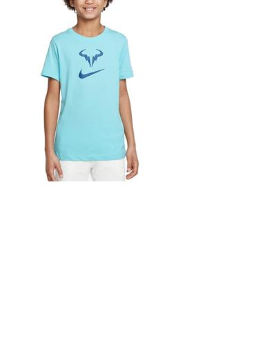 Nike Court Dri-FIT Kısa Kollu Erkek Çocuk Tenis Üstü 