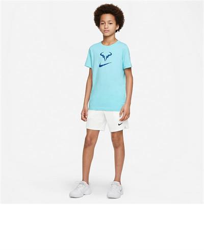 Nike Court Dri-FIT Kısa Kollu Erkek Çocuk Tenis Üstü 