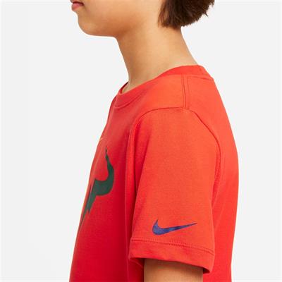 Nike Court Dri-FIT Rafa Genç Erkek Çocuk Tenis Tişörtü