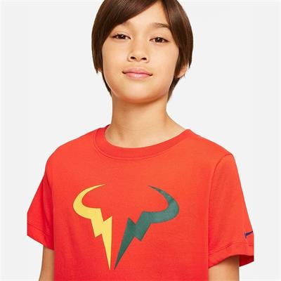 Nike Court Dri-FIT Rafa Genç Erkek Çocuk Tenis Tişörtü