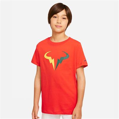 Nike Court Dri-FIT Rafa Genç Erkek Çocuk Tenis Tişörtü