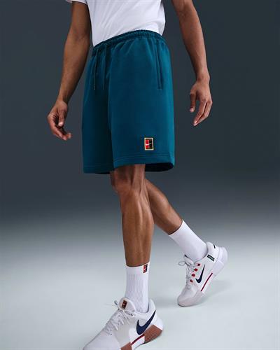 Nike Court Heritage Dri-FIT Fleece Erkek Tenis Şortu