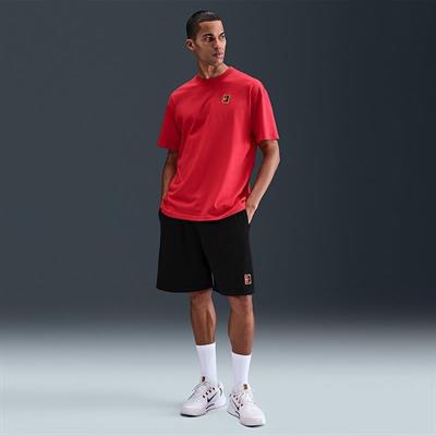 Nike Court Heritage Dri-FIT Fleece Erkek Tenis Şortu