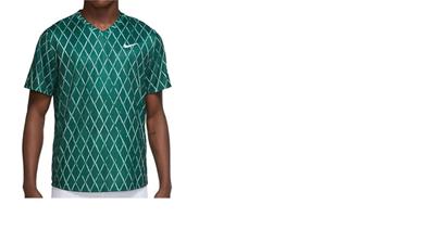Nike Dri-FIT Baskılı Erkek Tenis Üstü
