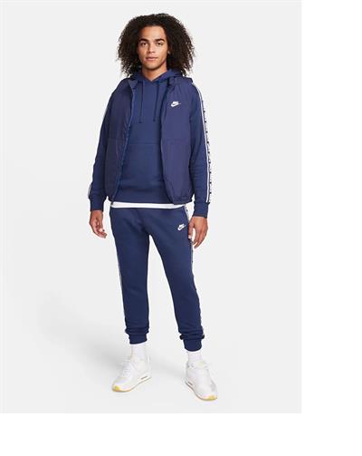 Nike Lacivert Erkek Kapüşon Yaka Uzun Eşofman Takımı