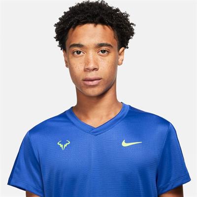 Nike Rafa Challenger Kısa Kollu Erkek Tenis Üstü