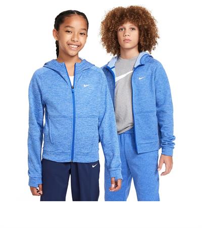 Nike Therma-Fit Multi+ Çocuk Mavi Antrenman Sweatshirt 