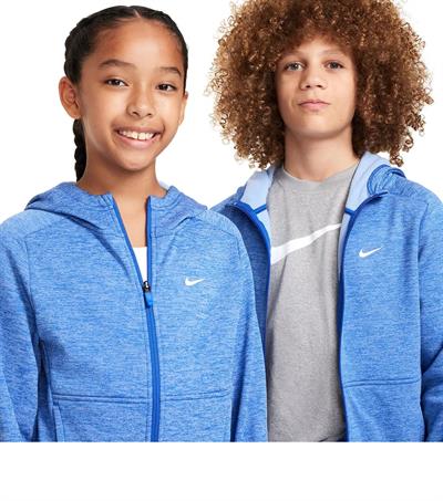 Nike Therma-Fit Multi+ Çocuk Mavi Antrenman Sweatshirt 