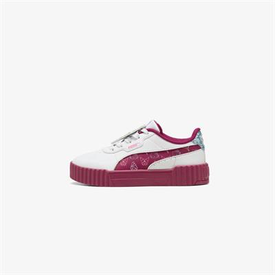 Puma Carina 3.0 Hello Kitty & Friends Çocuk Beyaz Spor Ayakkabı