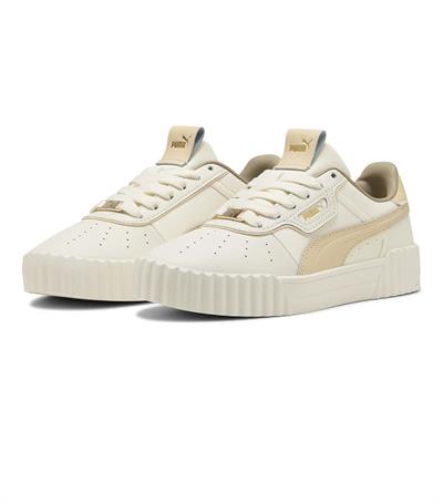 Puma Carina 3.0 Luxe Kadın Bej Sneaker Ayakkabı
