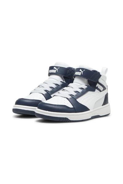 Puma Rebound  V6 Mid AC + PS Çocuk Basketbol Ayakkabısı