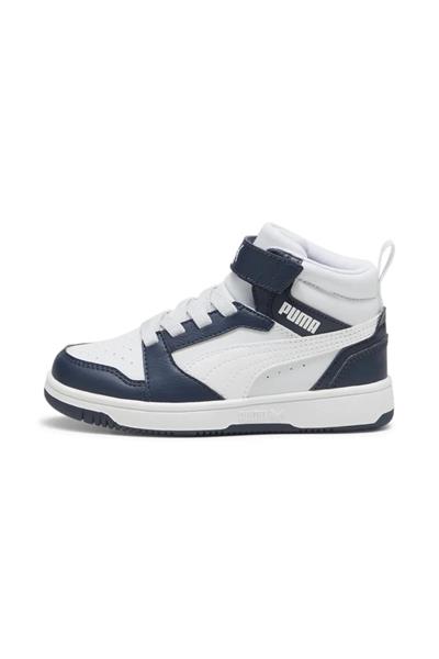 Puma Rebound  V6 Mid AC + PS Çocuk Basketbol Ayakkabısı