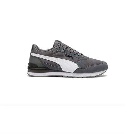 Puma St Runner V4 Mesh Erkek Gri Sneaker Ayakkabı