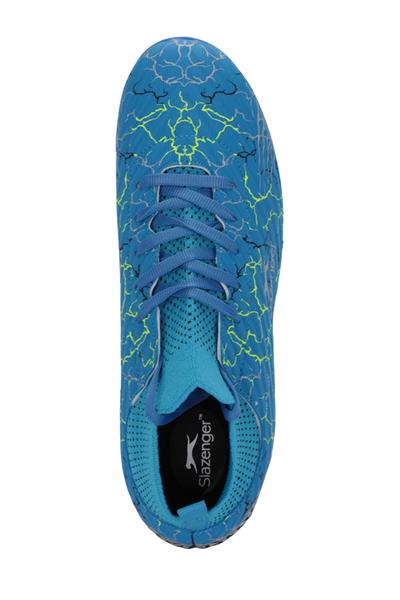Slazenger CORNER Erkek Halı Saha Saks Mavi Futbol Ayakkabısı