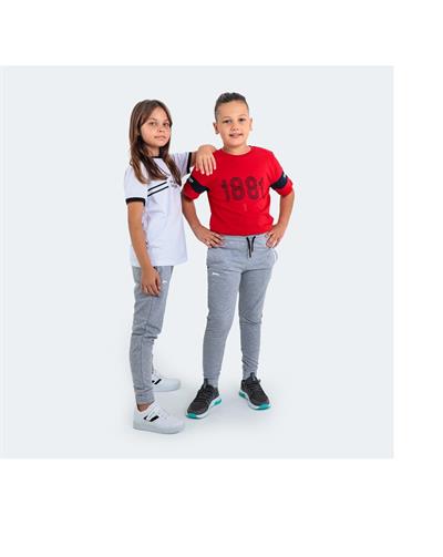 Slazenger DETLEV Unisex Çocuk Eşofman Altı Gri