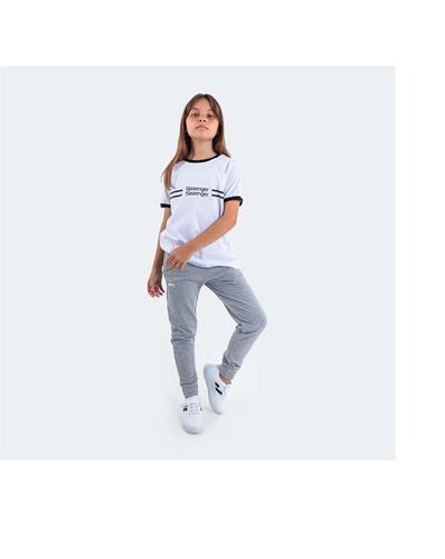 Slazenger DETLEV Unisex Çocuk Eşofman Altı Gri
