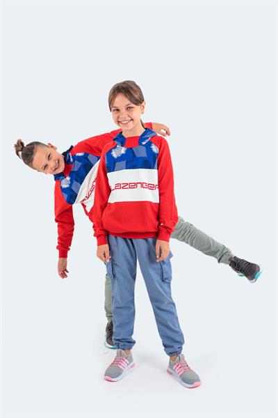 Slazenger DRAGICA Unisex Çocuk Sweatshirt