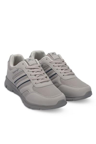 Slazenger EFRAT Büyük Beden Erkek Sneaker Ayakkabı Gri
