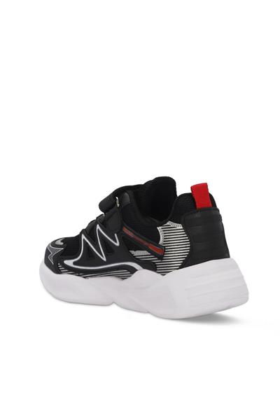 Slazenger KYRIE Erkek Çocuk Sneaker Ayakkabı Siyah / Kırmızı