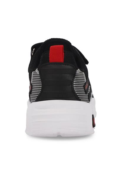 Slazenger KYRIE Erkek Çocuk Sneaker Ayakkabı Siyah / Kırmızı