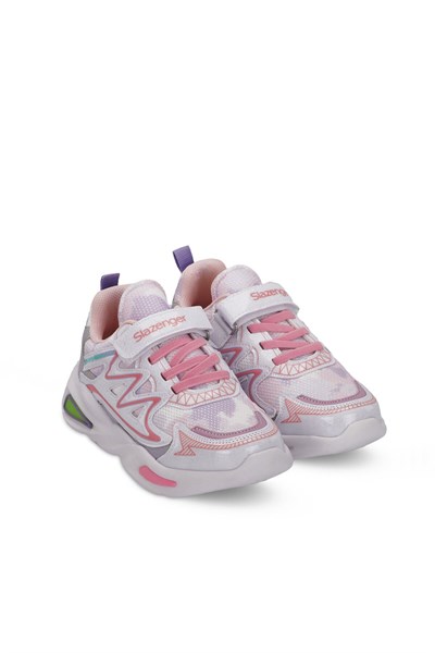 Slazenger KYRIE Kız Çocuk Sneaker Ayakkabı Beyaz / Pembe