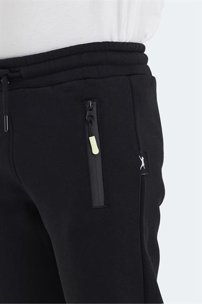 Slazenger LAMIS Unisex Çocuk Eşofman Altı Siyah