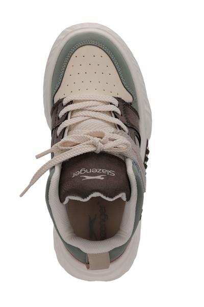 Slazenger NESS Çocuk Beyaz / Yeşil Günlük Spor Ayakkabısı