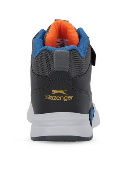 Slazenger NOMINAL Erkek Çocuk Koyu Gri / Turuncu Günlük Spor Ayakkabısı