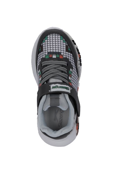 Slazenger NORTON Erkek Çocuk Koyu Gri / Beyaz Günlük Spor Ayakkabısı