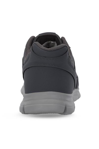Slazenger PERA Büyük Beden Erkek Sneaker Ayakkabı Koyu Gri
