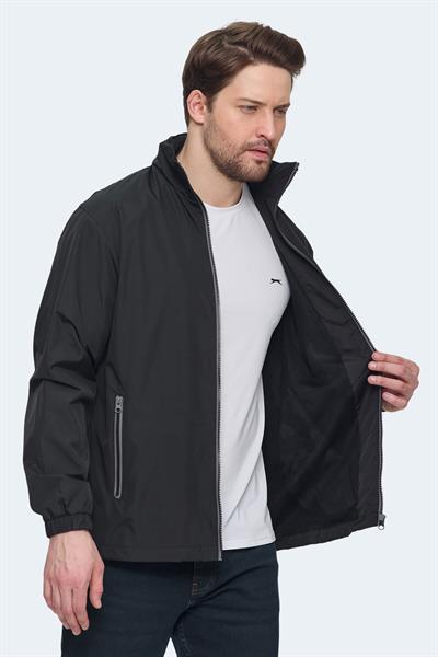 Slazenger RAREN Erkek Siyah Yağmurluk