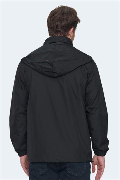 Slazenger RAREN Erkek Siyah Yağmurluk