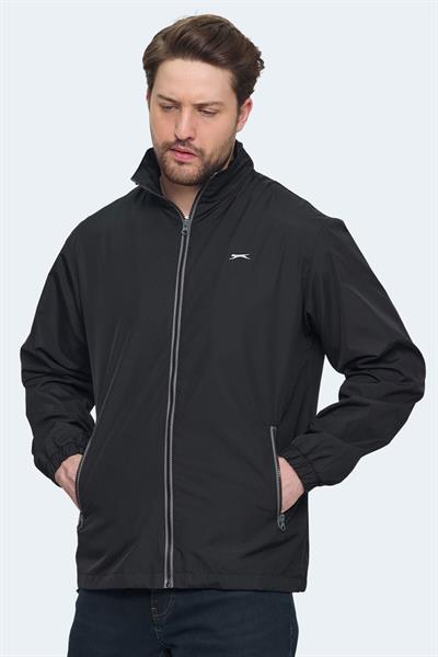 Slazenger RAREN Erkek Siyah Yağmurluk