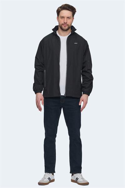 Slazenger RAREN Erkek Siyah Yağmurluk