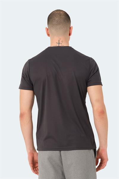 Slazenger RAVEN Erkek Koyu Gri Tişört