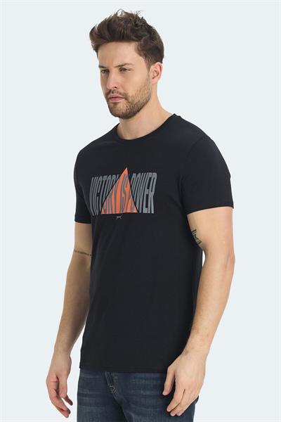 Slazenger RAVID Erkek Tişört Siyah