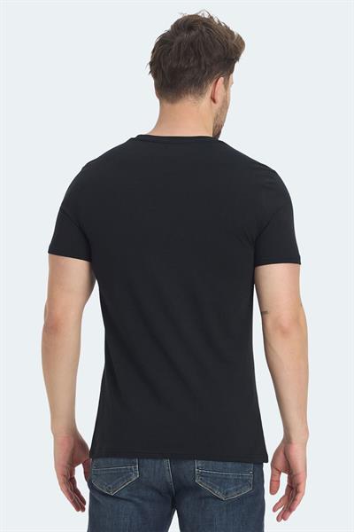 Slazenger RAVID Erkek Tişört Siyah
