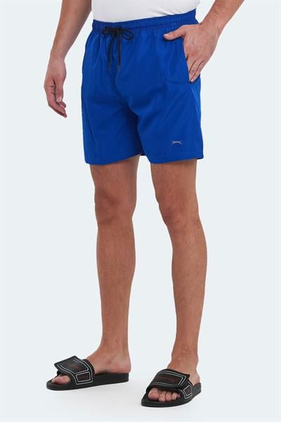 Slazenger RENO Erkek Cepli Deniz Şortu Saks Mavi Mayo
