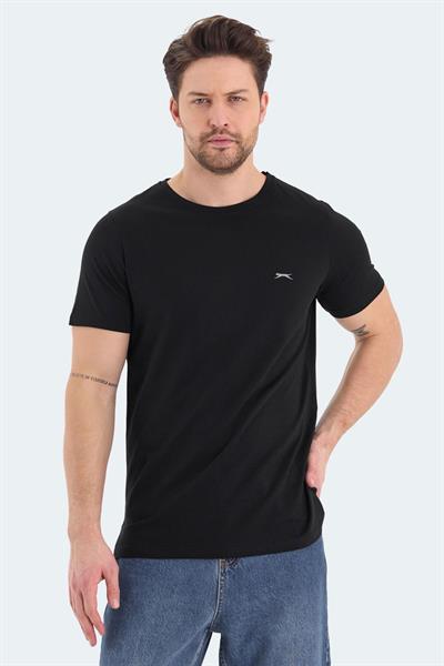 Slazenger ROSALVA Erkek Siyah Tişört